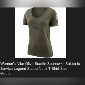 Nike Salute to service Seahawks tshirt